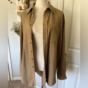 holland & holland flannel button down